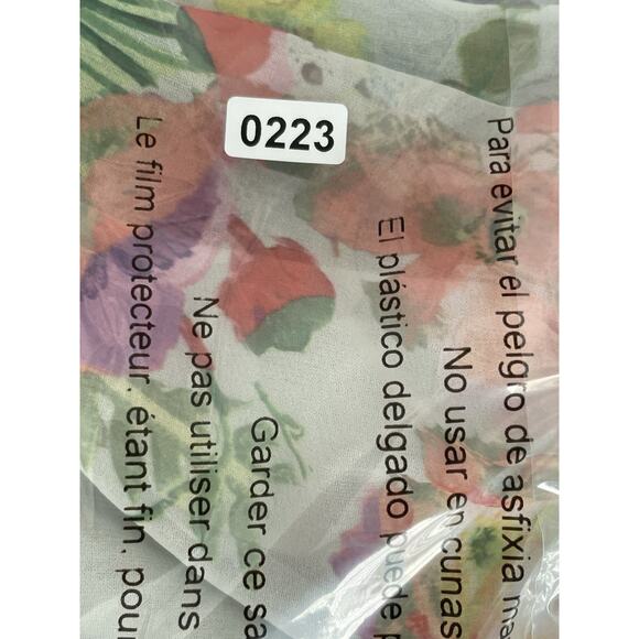 Ted Baker Fairy Top Womens Medium Blouse Floral Artsy Whimsy Soft Romance - Picture 15 of 15